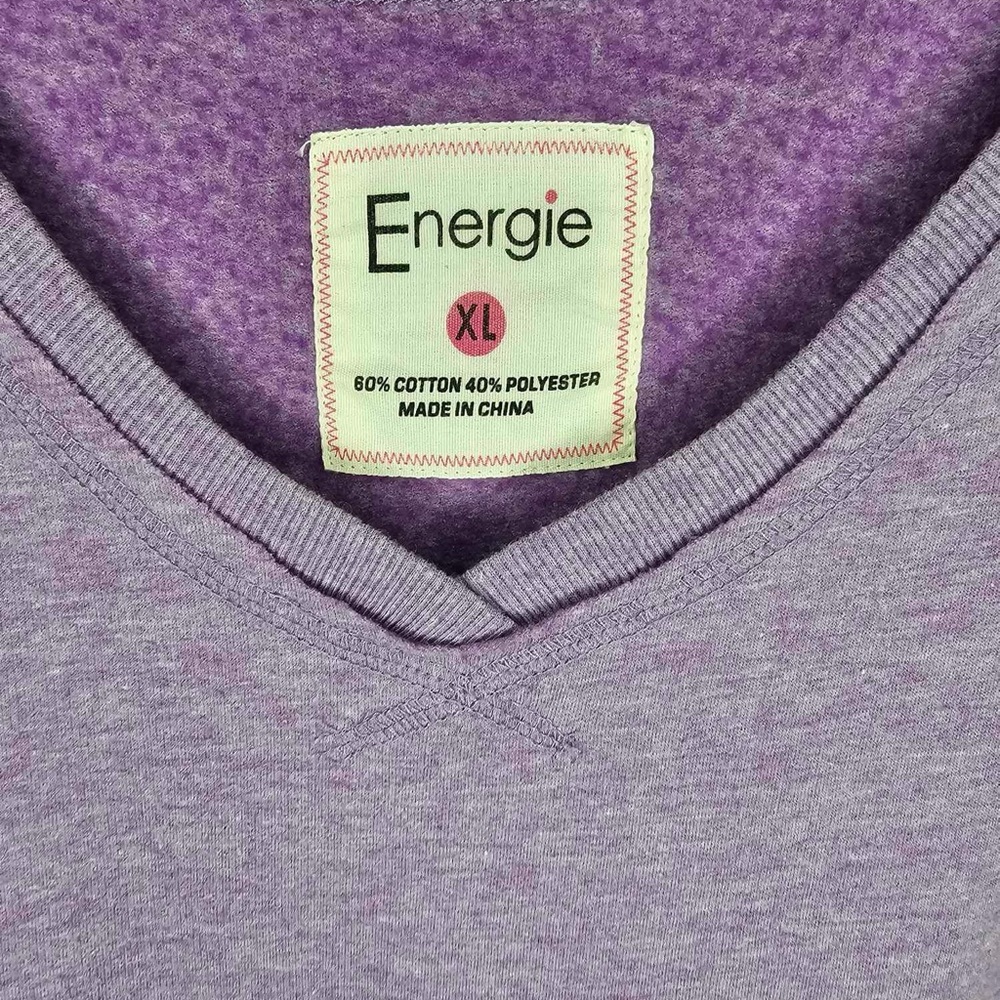 Energie - Half Sleeve - Purple Sweater - Picture 4 of 4